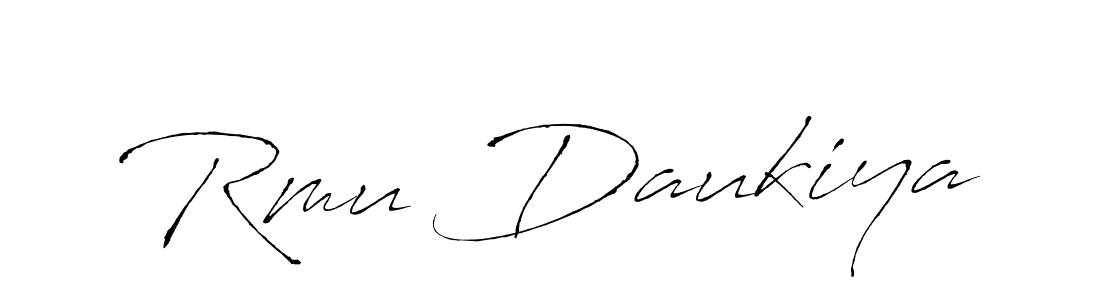 Here are the top 10 professional signature styles for the name Rmu Daukiya. These are the best autograph styles you can use for your name. Rmu Daukiya signature style 6 images and pictures png