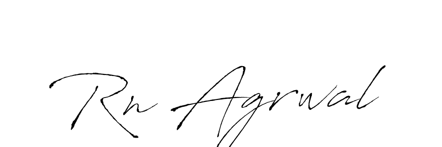 How to Draw Rn Agrwal signature style? Antro_Vectra is a latest design signature styles for name Rn Agrwal. Rn Agrwal signature style 6 images and pictures png