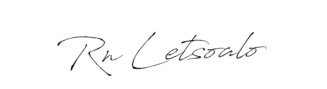 Once you've used our free online signature maker to create your best signature Antro_Vectra style, it's time to enjoy all of the benefits that Rn Letsoalo name signing documents. Rn Letsoalo signature style 6 images and pictures png