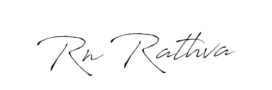 if you are searching for the best signature style for your name Rn Rathva. so please give up your signature search. here we have designed multiple signature styles  using Antro_Vectra. Rn Rathva signature style 6 images and pictures png
