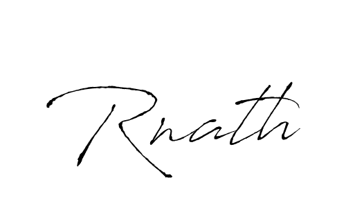 Antro_Vectra is a professional signature style that is perfect for those who want to add a touch of class to their signature. It is also a great choice for those who want to make their signature more unique. Get Rnath name to fancy signature for free. Rnath signature style 6 images and pictures png