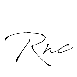 Similarly Antro_Vectra is the best handwritten signature design. Signature creator online .You can use it as an online autograph creator for name Rnc. Rnc signature style 6 images and pictures png