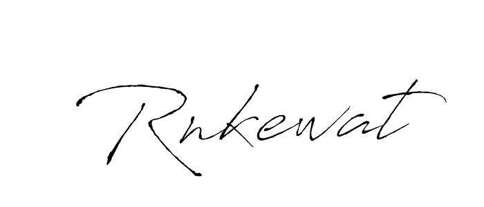if you are searching for the best signature style for your name Rnkewat. so please give up your signature search. here we have designed multiple signature styles  using Antro_Vectra. Rnkewat signature style 6 images and pictures png