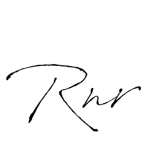 The best way (Antro_Vectra) to make a short signature is to pick only two or three words in your name. The name Rnr include a total of six letters. For converting this name. Rnr signature style 6 images and pictures png