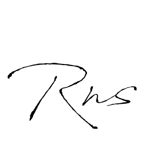 This is the best signature style for the Rns name. Also you like these signature font (Antro_Vectra). Mix name signature. Rns signature style 6 images and pictures png