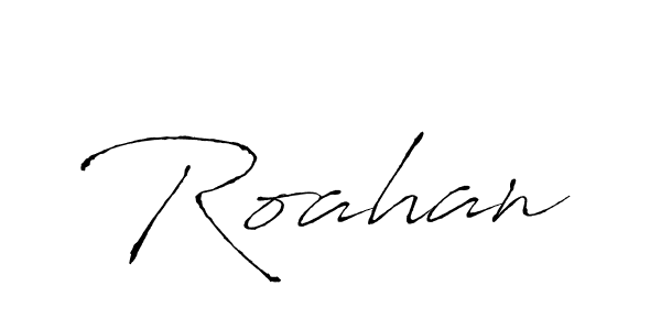 How to make Roahan name signature. Use Antro_Vectra style for creating short signs online. This is the latest handwritten sign. Roahan signature style 6 images and pictures png