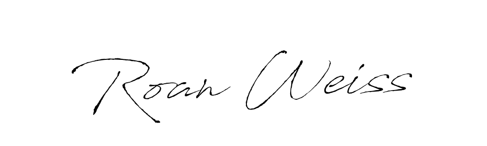 Once you've used our free online signature maker to create your best signature Antro_Vectra style, it's time to enjoy all of the benefits that Roan Weiss name signing documents. Roan Weiss signature style 6 images and pictures png