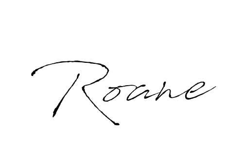 Create a beautiful signature design for name Roane. With this signature (Antro_Vectra) fonts, you can make a handwritten signature for free. Roane signature style 6 images and pictures png