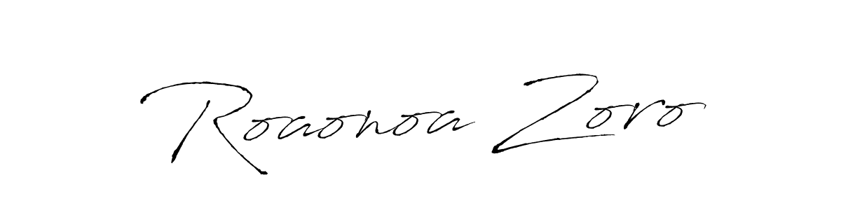 if you are searching for the best signature style for your name Roaonoa Zoro. so please give up your signature search. here we have designed multiple signature styles  using Antro_Vectra. Roaonoa Zoro signature style 6 images and pictures png