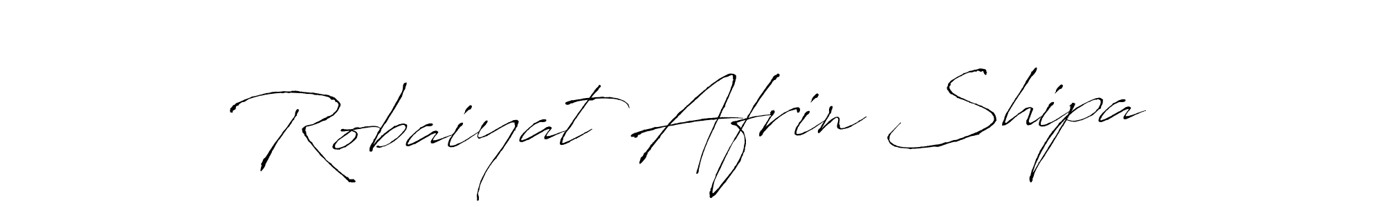 It looks lik you need a new signature style for name Robaiyat Afrin Shipa. Design unique handwritten (Antro_Vectra) signature with our free signature maker in just a few clicks. Robaiyat Afrin Shipa signature style 6 images and pictures png