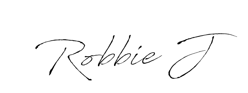 The best way (Antro_Vectra) to make a short signature is to pick only two or three words in your name. The name Robbie J include a total of six letters. For converting this name. Robbie J signature style 6 images and pictures png