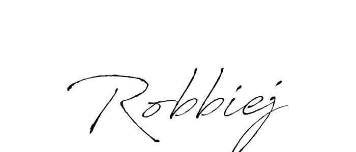 Antro_Vectra is a professional signature style that is perfect for those who want to add a touch of class to their signature. It is also a great choice for those who want to make their signature more unique. Get Robbiej name to fancy signature for free. Robbiej signature style 6 images and pictures png