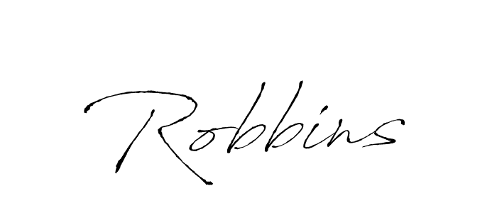 Create a beautiful signature design for name Robbins. With this signature (Antro_Vectra) fonts, you can make a handwritten signature for free. Robbins signature style 6 images and pictures png