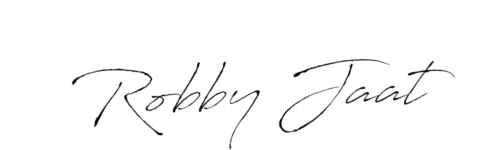 Create a beautiful signature design for name Robby Jaat. With this signature (Antro_Vectra) fonts, you can make a handwritten signature for free. Robby Jaat signature style 6 images and pictures png