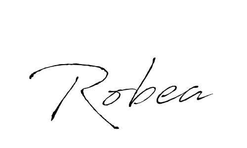 How to make Robea signature? Antro_Vectra is a professional autograph style. Create handwritten signature for Robea name. Robea signature style 6 images and pictures png