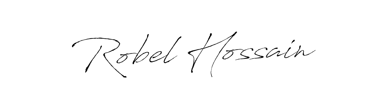 Make a short Robel Hossain signature style. Manage your documents anywhere anytime using Antro_Vectra. Create and add eSignatures, submit forms, share and send files easily. Robel Hossain signature style 6 images and pictures png