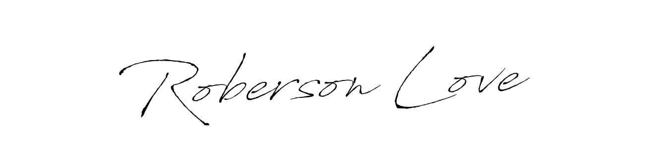 Once you've used our free online signature maker to create your best signature Antro_Vectra style, it's time to enjoy all of the benefits that Roberson Love name signing documents. Roberson Love signature style 6 images and pictures png
