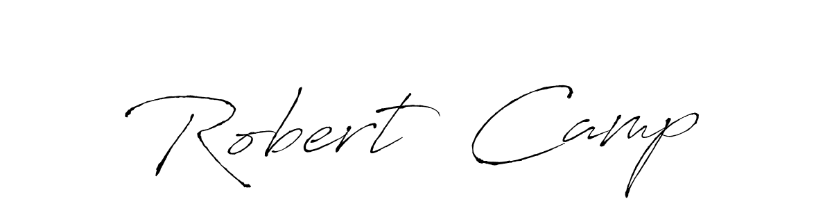 How to make Robert  Camp name signature. Use Antro_Vectra style for creating short signs online. This is the latest handwritten sign. Robert  Camp signature style 6 images and pictures png