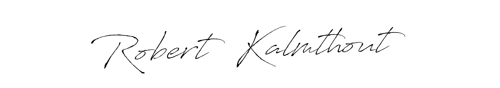 How to make Robert  Kalmthout name signature. Use Antro_Vectra style for creating short signs online. This is the latest handwritten sign. Robert  Kalmthout signature style 6 images and pictures png