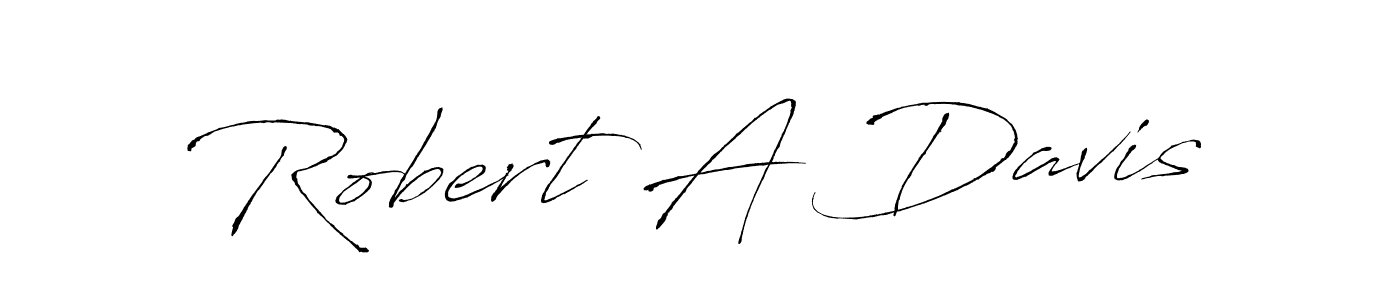 Make a beautiful signature design for name Robert A Davis. Use this online signature maker to create a handwritten signature for free. Robert A Davis signature style 6 images and pictures png