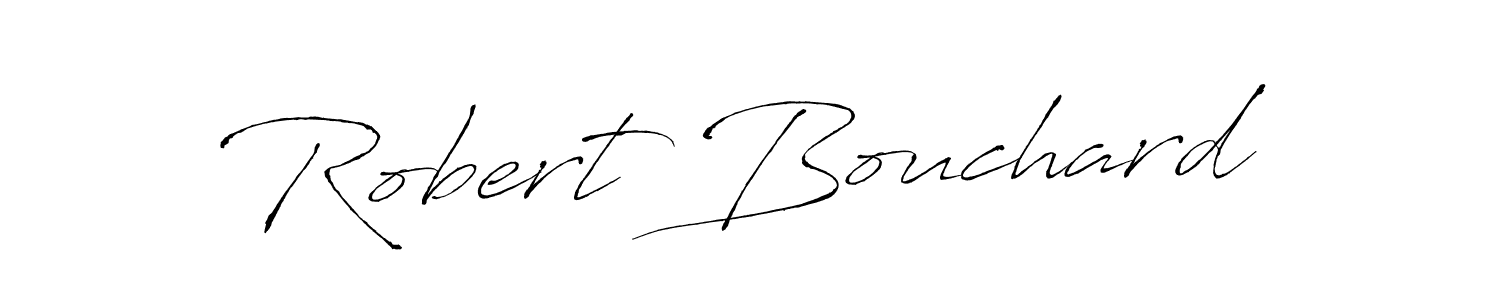 Design your own signature with our free online signature maker. With this signature software, you can create a handwritten (Antro_Vectra) signature for name Robert Bouchard. Robert Bouchard signature style 6 images and pictures png