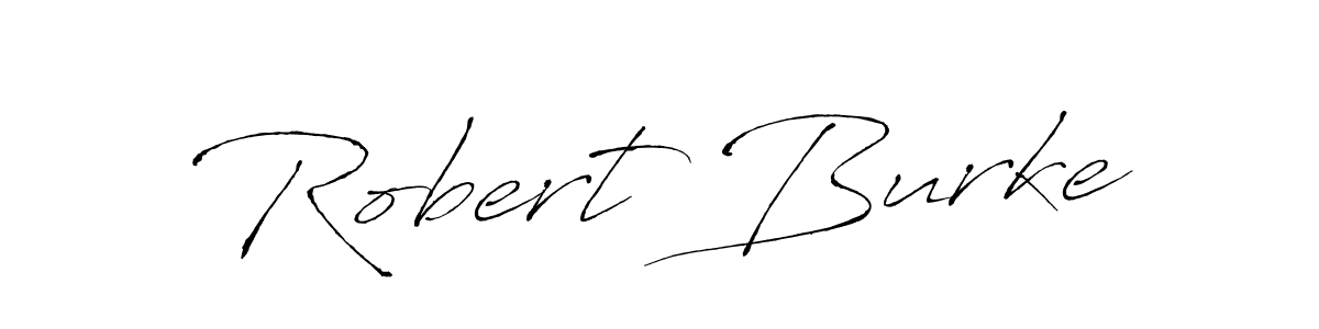 Robert Burke stylish signature style. Best Handwritten Sign (Antro_Vectra) for my name. Handwritten Signature Collection Ideas for my name Robert Burke. Robert Burke signature style 6 images and pictures png