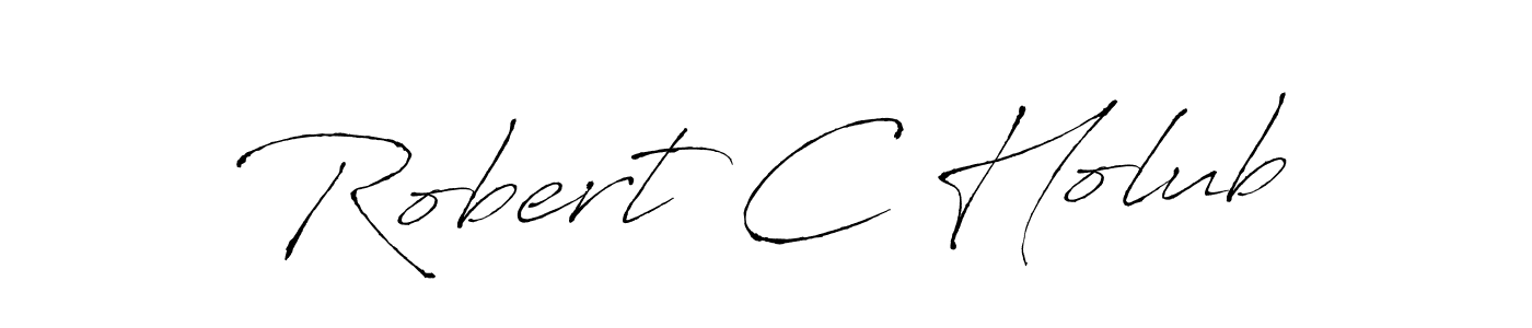 Create a beautiful signature design for name Robert C Holub. With this signature (Antro_Vectra) fonts, you can make a handwritten signature for free. Robert C Holub signature style 6 images and pictures png