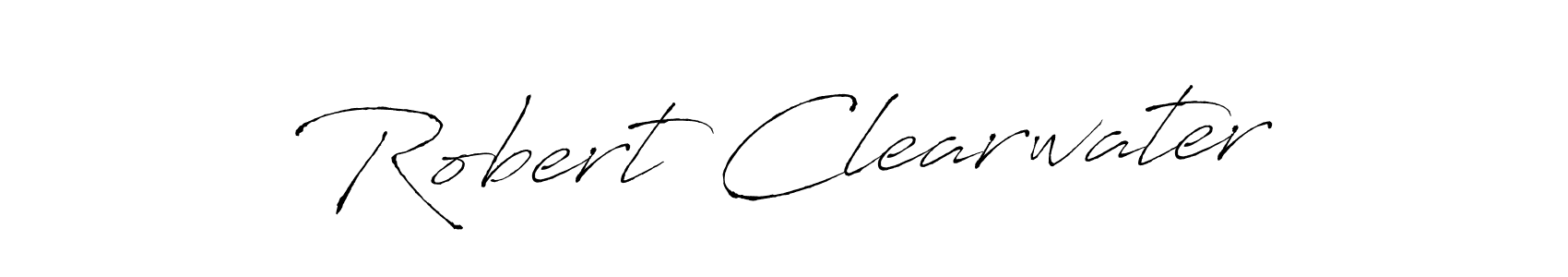 Make a beautiful signature design for name Robert Clearwater. With this signature (Antro_Vectra) style, you can create a handwritten signature for free. Robert Clearwater signature style 6 images and pictures png