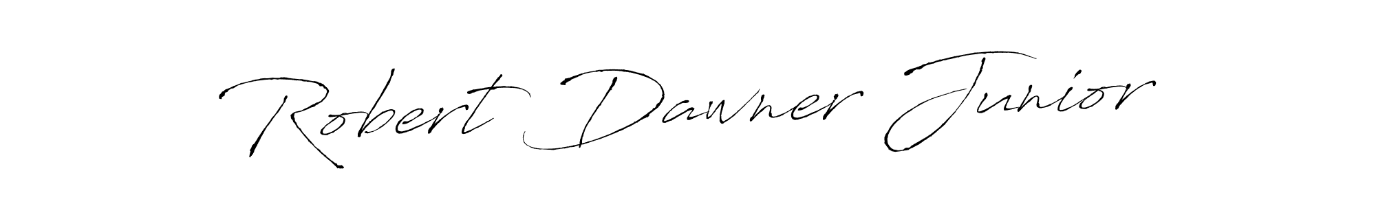 Create a beautiful signature design for name Robert Dawner Junior. With this signature (Antro_Vectra) fonts, you can make a handwritten signature for free. Robert Dawner Junior signature style 6 images and pictures png