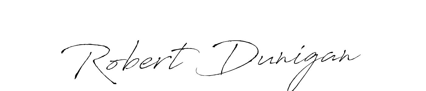 The best way (Antro_Vectra) to make a short signature is to pick only two or three words in your name. The name Robert Dunigan include a total of six letters. For converting this name. Robert Dunigan signature style 6 images and pictures png