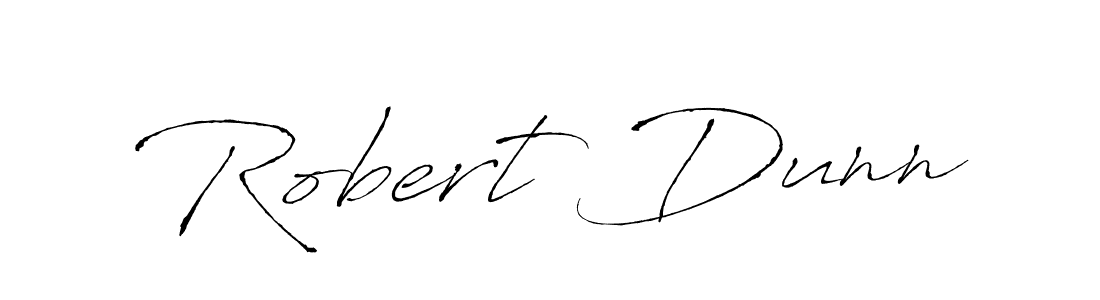 Robert Dunn stylish signature style. Best Handwritten Sign (Antro_Vectra) for my name. Handwritten Signature Collection Ideas for my name Robert Dunn. Robert Dunn signature style 6 images and pictures png