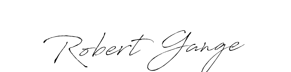 How to make Robert Gange name signature. Use Antro_Vectra style for creating short signs online. This is the latest handwritten sign. Robert Gange signature style 6 images and pictures png