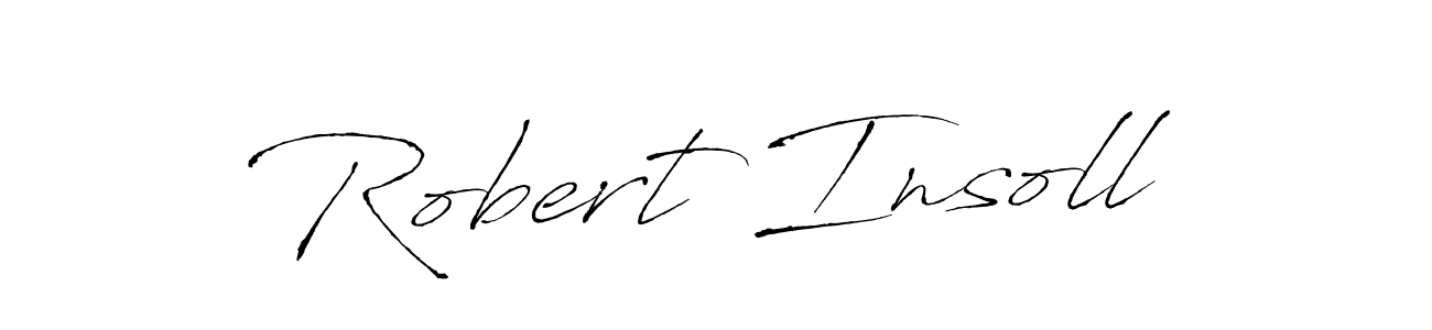 Use a signature maker to create a handwritten signature online. With this signature software, you can design (Antro_Vectra) your own signature for name Robert Insoll. Robert Insoll signature style 6 images and pictures png