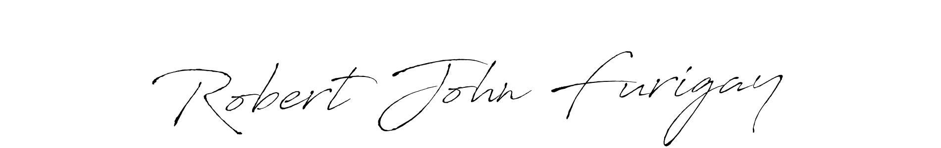 Robert John Furigay stylish signature style. Best Handwritten Sign (Antro_Vectra) for my name. Handwritten Signature Collection Ideas for my name Robert John Furigay. Robert John Furigay signature style 6 images and pictures png