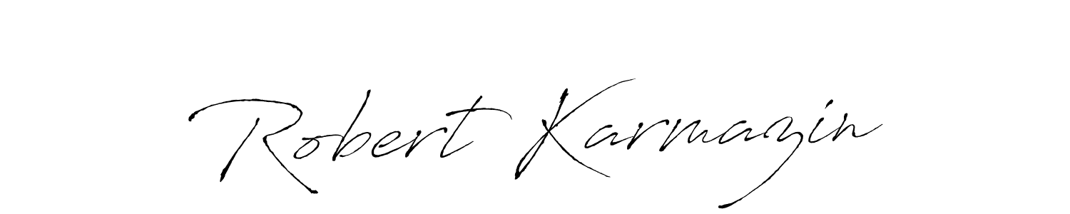 Antro_Vectra is a professional signature style that is perfect for those who want to add a touch of class to their signature. It is also a great choice for those who want to make their signature more unique. Get Robert Karmazin name to fancy signature for free. Robert Karmazin signature style 6 images and pictures png