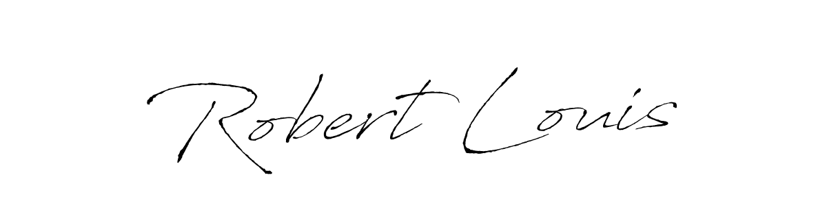 if you are searching for the best signature style for your name Robert Louis. so please give up your signature search. here we have designed multiple signature styles  using Antro_Vectra. Robert Louis signature style 6 images and pictures png