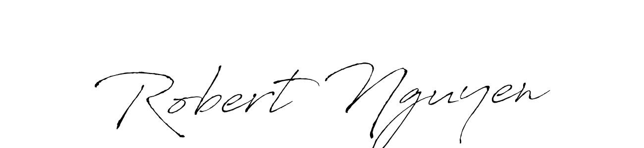 Antro_Vectra is a professional signature style that is perfect for those who want to add a touch of class to their signature. It is also a great choice for those who want to make their signature more unique. Get Robert Nguyen name to fancy signature for free. Robert Nguyen signature style 6 images and pictures png