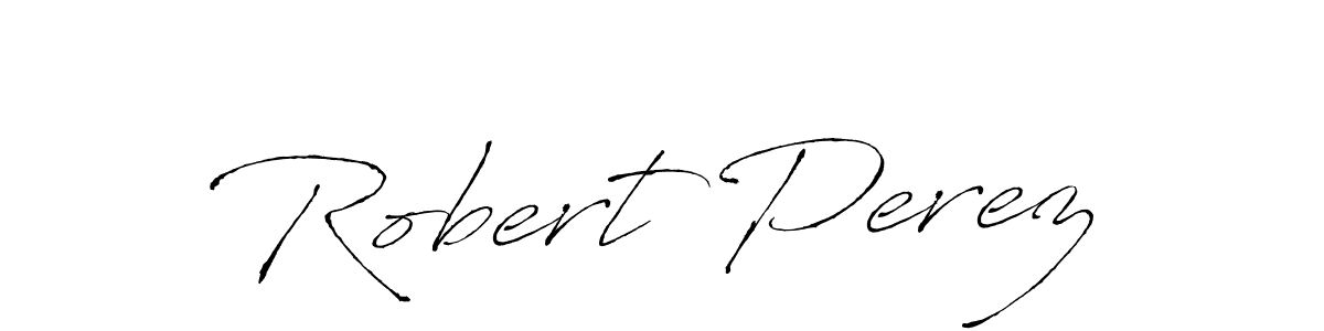 Use a signature maker to create a handwritten signature online. With this signature software, you can design (Antro_Vectra) your own signature for name Robert Perez. Robert Perez signature style 6 images and pictures png