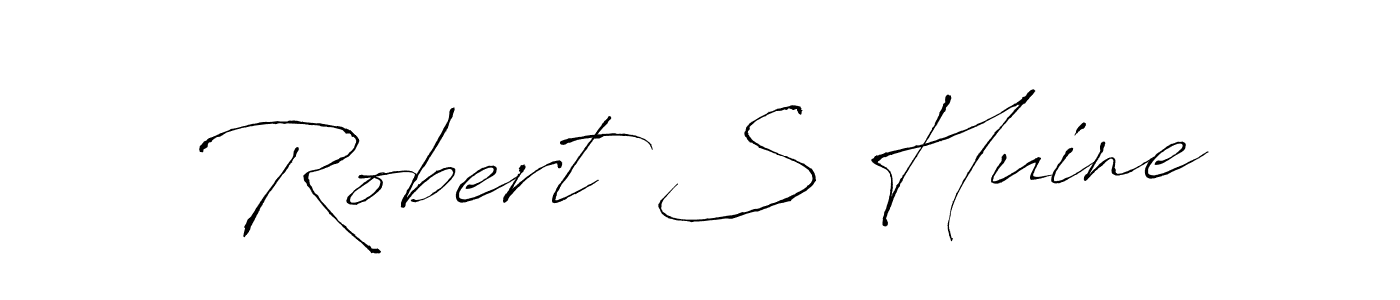 Use a signature maker to create a handwritten signature online. With this signature software, you can design (Antro_Vectra) your own signature for name Robert S Huine. Robert S Huine signature style 6 images and pictures png