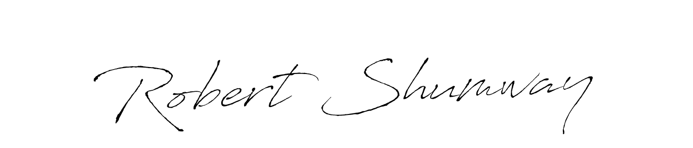 Make a beautiful signature design for name Robert Shumway. With this signature (Antro_Vectra) style, you can create a handwritten signature for free. Robert Shumway signature style 6 images and pictures png