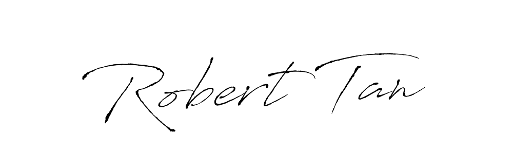 Design your own signature with our free online signature maker. With this signature software, you can create a handwritten (Antro_Vectra) signature for name Robert Tan. Robert Tan signature style 6 images and pictures png