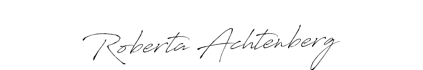 The best way (Antro_Vectra) to make a short signature is to pick only two or three words in your name. The name Roberta Achtenberg include a total of six letters. For converting this name. Roberta Achtenberg signature style 6 images and pictures png