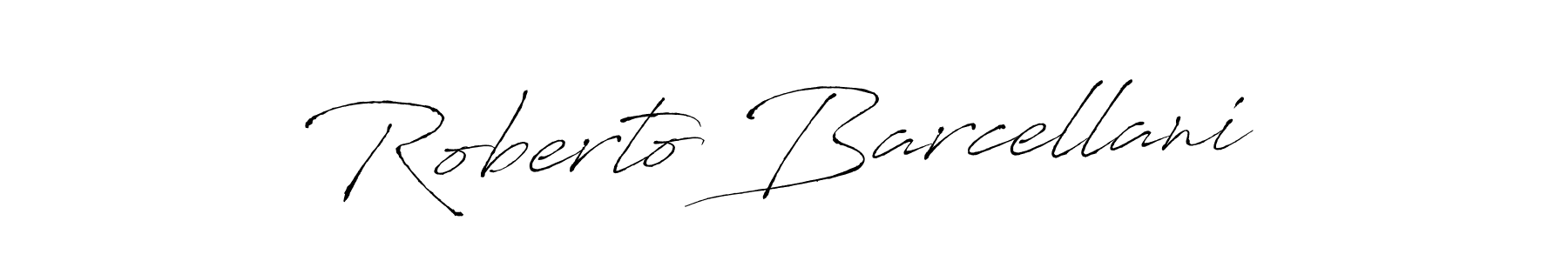 Antro_Vectra is a professional signature style that is perfect for those who want to add a touch of class to their signature. It is also a great choice for those who want to make their signature more unique. Get Roberto Barcellani name to fancy signature for free. Roberto Barcellani signature style 6 images and pictures png