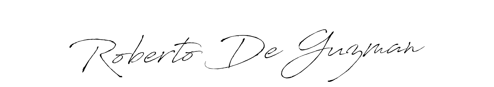You should practise on your own different ways (Antro_Vectra) to write your name (Roberto De Guzman) in signature. don't let someone else do it for you. Roberto De Guzman signature style 6 images and pictures png