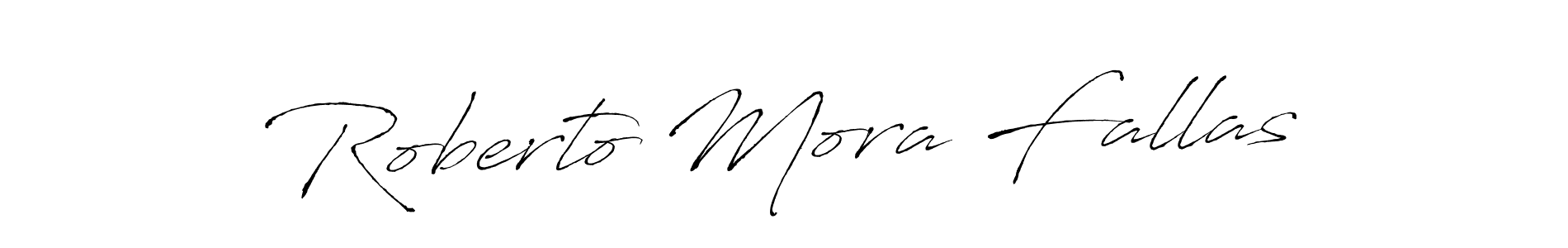Antro_Vectra is a professional signature style that is perfect for those who want to add a touch of class to their signature. It is also a great choice for those who want to make their signature more unique. Get Roberto Mora Fallas name to fancy signature for free. Roberto Mora Fallas signature style 6 images and pictures png