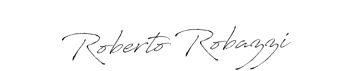 Once you've used our free online signature maker to create your best signature Antro_Vectra style, it's time to enjoy all of the benefits that Roberto Robazzi name signing documents. Roberto Robazzi signature style 6 images and pictures png