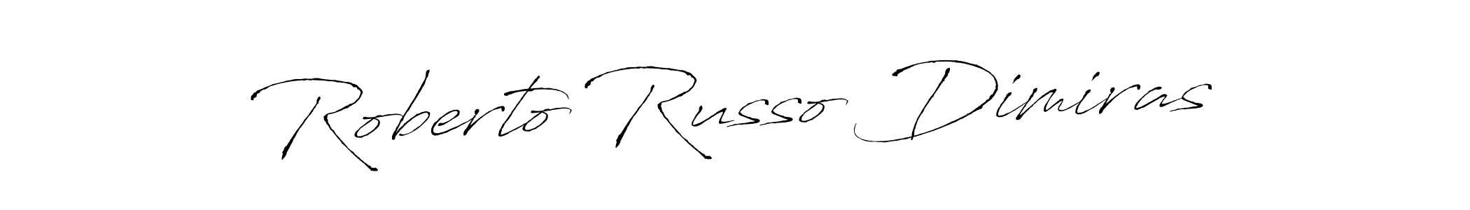 Make a beautiful signature design for name Roberto Russo Dimiras. Use this online signature maker to create a handwritten signature for free. Roberto Russo Dimiras signature style 6 images and pictures png