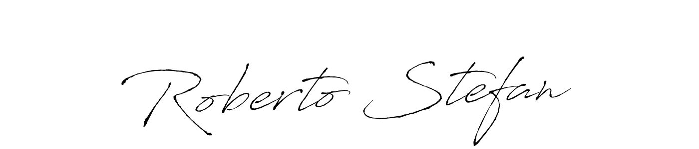 It looks lik you need a new signature style for name Roberto Stefan. Design unique handwritten (Antro_Vectra) signature with our free signature maker in just a few clicks. Roberto Stefan signature style 6 images and pictures png