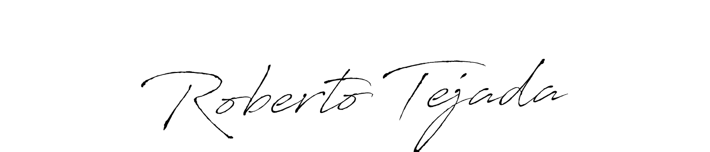 It looks lik you need a new signature style for name Roberto Tejada. Design unique handwritten (Antro_Vectra) signature with our free signature maker in just a few clicks. Roberto Tejada signature style 6 images and pictures png