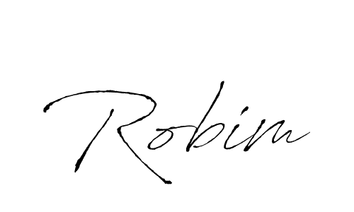 Also You can easily find your signature by using the search form. We will create Robim name handwritten signature images for you free of cost using Antro_Vectra sign style. Robim signature style 6 images and pictures png